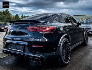 C253 Spoiler Brillant Noir Spoiler 2015 - 2021 pour <span class=keywords><strong>Mercedes</strong></span> <span class=keywords><strong>Benz</strong></span> C253 <span class=keywords><strong>GLC</strong></span> Coupé GLC53 GLC63 <span class=keywords><strong>AMG</strong></span> 1 Pièce Carton Boîte Standard Pare-chocs - Product Image 5