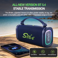 SING-E ZQS-M36 Mini Haut-parleur audio sans fil portable Bluetooth pour ordinateur, téléphone portable, scène, extérieur, avec subwoofer à grand volume