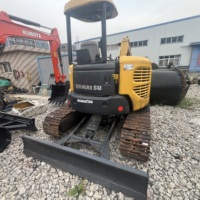 Prix compétitif Vente en gros de pelle compacte hydraulique Komatsu PC50MR d'occasion, entièrement inspectée, matériel de construction de seconde main, expédition mondiale