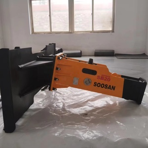 Martillo Hidráulico SOOSAN SB 20 Tipo Caja, Diámetro de Cincel de 68 mm, Accesorio para Minicargadora, Excavadoras de 1.2-3 Toneladas, 1 Año de Garantía - Product Image 1