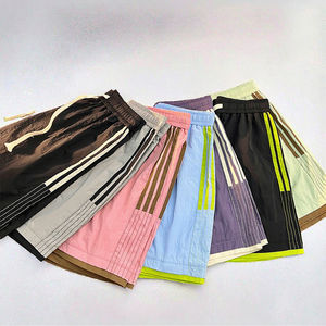 Pantalones Cortos Deportivos de Verano para Hombre, a la Moda, de Alta Calidad, de Secado Rápido, Transpirables, Elásticos, de Cintura Media, de Poliéster/Algodón, Sólidos - Product Image 3