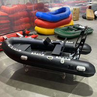 Bateau pneumatique RIB de 4,2 m avec plancher en aluminium pour la pêche