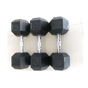 Manubrio Esagonale in Ghisa da <span class=keywords><strong>6</strong></span> <span class=keywords><strong>kg</strong></span> con Logo Personalizzato, Pesi Liberi di Alta Qualità per Esercizi Fitness - Product Image 4