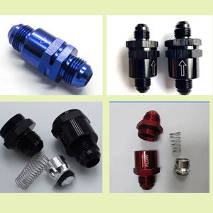 Clapet anti-retour en aluminium AN6 AN8 AN10 pour le refroidissement de la conduite d'huile Réservoir de carburant de réserve Clapet anti-retour unidirectionnel - Product Image 4