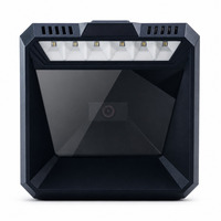 Lecteur de codes-barres USB de bureau 1D 2D QR avec capteur d'image 1,38 MP et interface RS232 pour comptoirs de magasins de détail