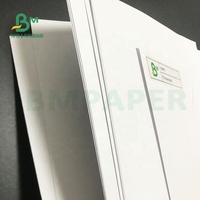 Papier offset non couché blanc pur sans bois 180g/m², 200g/m², 250g/m², 300g/m² anti-ondulation, échantillon gratuit, taille personnalisée