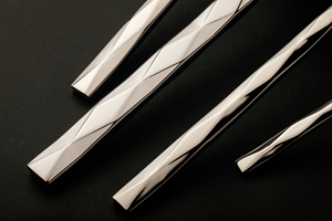 18/10 cao cấp sang trọng thép không gỉ Flatware Bộ <span class=keywords><strong>4</strong></span> miếng Vàng dao kéo dao nĩa muỗng dày tiệc dao kéo - Product Image 4