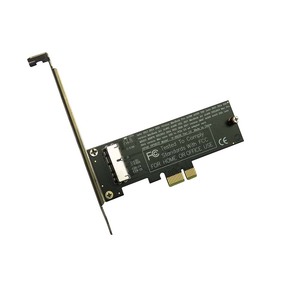 การ์ดอะแดปเตอร์ x1 PCIe ใช้กับ2013 <span class=keywords><strong>2017</strong></span> <span class=keywords><strong>Mac</strong></span> <span class=keywords><strong>Book</strong></span> A1466อากาศ A1465 SSD - Product Image 1