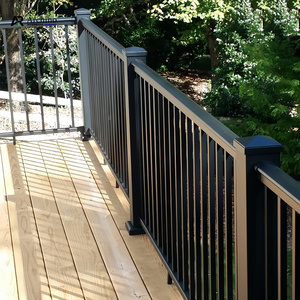 Rampe de terrasse en aluminium de style moderne Prima pour balcon, toit et clôture ornementale - Product Image 2
