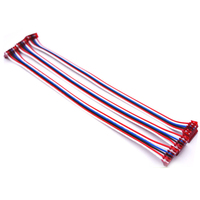 Cable flexible con conector hembra multipin IDC 26AWG UL1007 VW-1 termorretráctil RoHS para electrónica personalizada