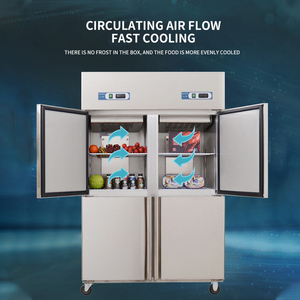 Tủ Lạnh Thương Mại Tủ Lạnh Thẳng Đứng Tủ Đông Thương Mại 0 ~ 8 Độ Tủ Lạnh Nhà Bếp Cho Khách Sạn - Product Image 2