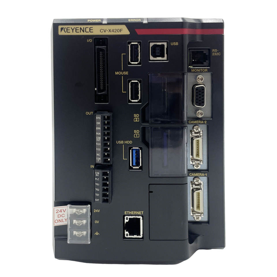 Brand New and Original CV-X420F 2 Megapixel Camera Adaptable Intelligent Vision System Controller Visual System 1Year Warranty