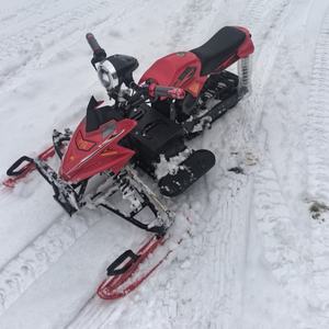 Moto de nieve para niños carrito de esquí eléctrico con orugas hielo y nieve al aire libre trineo con orugas bicicleta de patinaje sobre hielo bicicleta de playa - Product Image 6