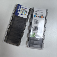ISCAR Original GIP 3.00-0.20 IC908 Inserto de Carburo de Tungsteno HRC con Recubrimiento CVD/PVD para Soporte de Herramienta de Torno CNC para Ranurado, 1 Año de Garantía