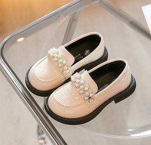 Chaussures en cuir pour filles, style princesse, printemps-automne, nouvelles chaussures pour enfants avec cristaux brillants, ballerines pour l'école, pour les enfants - Product Image 3