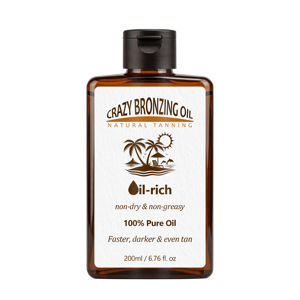 Aceite Bronceador de Doble Extracto de Cacao y <span class=keywords><strong>Coco</strong></span> OEM/ODM 200ml, Aceite Corporal Natural con Textura de Aceite Seco para un Bronceado Uniforme - Product Image 2