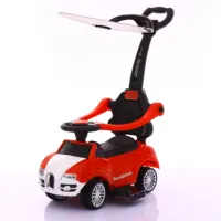 סיטונאי ילדי תינוק נדנדה מכונית לדחוף ידית צעצועי מכירה לוהטת לדחוף מכונית תינוק צעצועי צעצועי ילדים לרכב על רכב