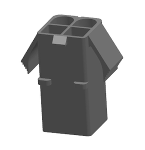 ขั้วต่อแบบตัวผู้/ตัวเมีย ระยะห่าง 6.2 มม. รุ่น <span class=keywords><strong>HXH</strong></span> HX62001/HX62002 ขั้วต่อสายเคเบิล 176 - Product Image 2