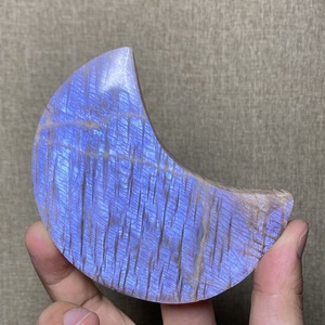 Offre Spéciale – Pierre de Lune Bleue Polie Feng Shui en Forme de Cœur, Sphère de Lune, Wicca, Reiki, Guérison, Pierre de Palmier Semi-Précieuse, Artisanat en Cristal, Décoration - Product Image 6