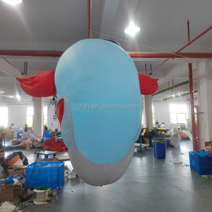 Cabeza de <span class=keywords><strong>Payaso</strong></span> Inflable Gigante para Publicidad con Tela Oxford, Luz LED y Control Remoto, Fácil de Instalar para Uso en Exteriores en Halloween - Product Image 5