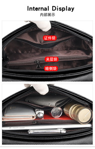 New Fashion PU Leather Shoulder Messenger <b>Bag</b> Women Causal Handbags and Purse Female Designer Hobos <b>Bag</b> Small Crossbody <b>Bags</b> - Product Image 6