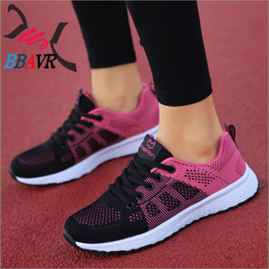 Nouvelles chaussures de course pour femmes, légères, pour la marche en plein air, en mesh et caoutchouc, printemps été automne, services OEM ODM disponibles - Product Image 5