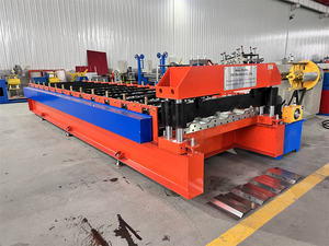 Rouleau de panneau en acier de haute qualité formant la machine pour le toit de voiture de conteneur faisant des composants de noyau de pompe en acier coloré - Product Image 3