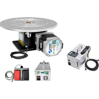 Plateforme rotative de marquage à disque indexé pour tour CNC de haute précision, avec servomoteur et diviseur à came pour soudage à point fixe