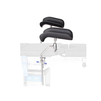Repose-jambes pour table d'opération, grande taille 21x28cm, avec sangle non fixée pour position lithotomie