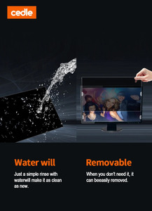 Hi Quality 2.5D Anti-Glare Anti-Peep Anti-Reflection Bubble Free MLC 0.2mm Thick PET <strong>Screen</strong> Protector 13.3 Inch Laptop <strong>Screen</strong> - Product Image 3