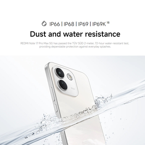 <span class=keywords><strong>REDMI</strong></span> <span class=keywords><strong>Note</strong></span> 17 Pro Max 5G Versión Global CPU Snapdragon 6 Gen5 Pantalla AMOLED de 6.83" Batería de 10000mAh (típica) Xiaomi HyperOS 3 - Product Image 6