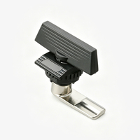 Serrure à came LIDA MS705-4 en plastique pour meubles industriels, armoires, tiroirs, boîtes aux lettres et boîtes à outils