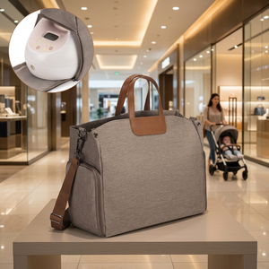 <span class=keywords><strong>Borsa</strong></span> da Viaggio per Laptop da <span class=keywords><strong>Donna</strong></span> con Logo Personalizzato, Grande <span class=keywords><strong>Borsa</strong></span> Pieghevole per Pannolini, <span class=keywords><strong>Borsa</strong></span> Termica Portatile per Latte Materno, <span class=keywords><strong>Borsa</strong></span> per Tiralatte - Product Image 1