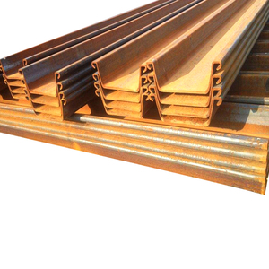 Useds laminés à chaud 400x125x13mm 12 mètres de pieux concrets de tôle d'acier d'U - Product Image 4