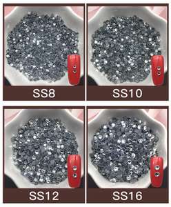 Yantuo bianco chiaro stile tedesco intensivo colla di cristallo caldo Fix strass di cristallo di ferro su strass per abito da sposa di lusso - Product Image 5