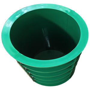 Cylindre en Plastique Vert Détachable de Laboratoire Industriel 160 mm x 320 mm pour Moule à Éprouvette en Béton avec Garantie de 1 An - Product Image 3