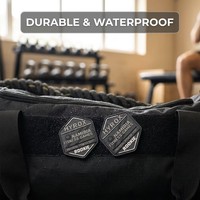 Badge en caoutchouc PVC personnalisé OEM ODM, découpé sur mesure, durable, gaufré, pour équipements de plein air, vêtements de sport et équipes