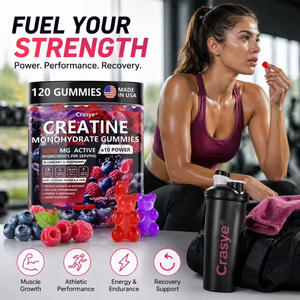Gel de Creatina Monohidrato de Marca Privada OEM, 8000 mg, BCAA y <span class=keywords><strong>Taurina</strong></span>, Recuperación de Alta Intensidad, Sin Azúcar - Product Image 5