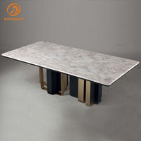 Table et chaises de salle à manger Hideaway 16 places ensemble de table à manger haut de gamme gris bois rococo coloré à prix réduit