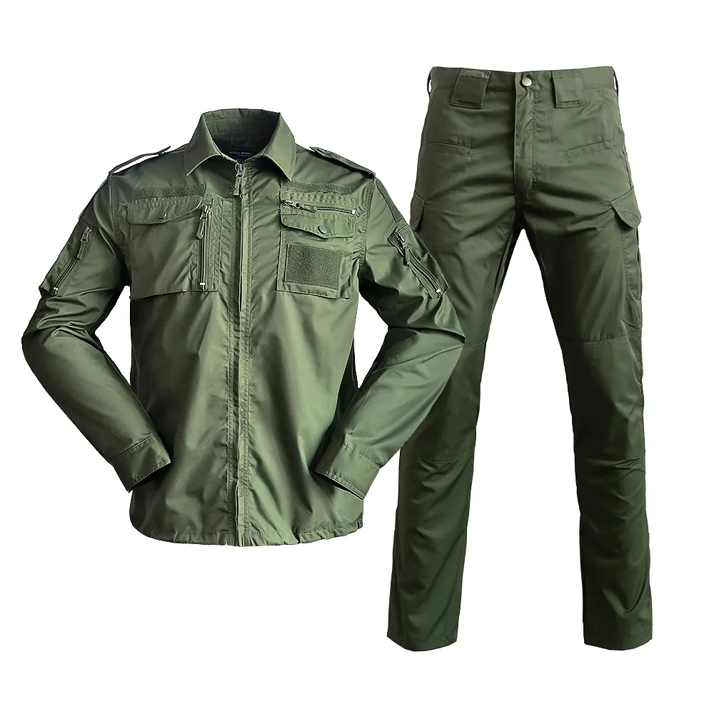 전술 유니폼 미국 표준 녹색 다양한 색상 전투 WWII 유니폼