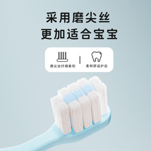 Brosse à dents pour enfants, dessin animé, poils doux, âges 6-12 ans, manuelle, colorée, H-519 - Product Image 4