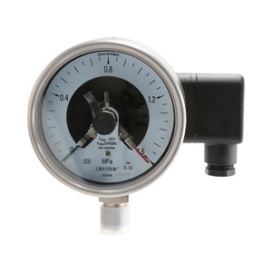 YXC100H Precision Pressure <b>Gauge</b> 100mm Stainless Steel Electric Contact <b>Gauge</b> For Industrial Use - Product Image 3