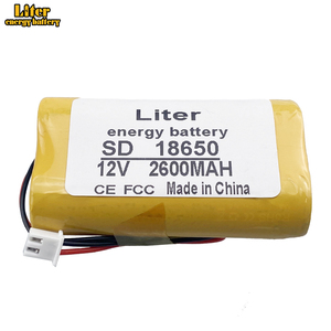 12V 18650 ليثيوم بطارية حزمة 3S1P 2.6ah 2.8ah 3ah الصيد مصباح ليد 12.6V الطوارئ DIY بطاريات مع PCB - Product Image 2