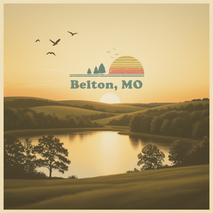 เสื้อยืดแขนยาวพิมพ์ลายของที่ระลึกบ้านเบลตัน มินนิโซตา สไตล์วินเทจ เสื้อยืดพิมพ์ลายของที่ระลึกบ้านสไตล์วินเทจสำหรับโปรโมชั่น - Product Image 3