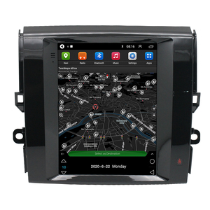 Xe đài phát thanh GPS navigation <span class=keywords><strong>Player</strong></span> cho TOYOTA Reiz Mark x 2012 2017 2DIN 9.7 "telsa Phong cách màn hình thẳng đứng xe Stereo MP5 Carplay - Product Image 6