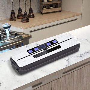 Scelleuse sous vide alimentaire automatique à écran tactile à <span class=keywords><strong>prix</strong></span> abordable avec coupe-sacs et aspiration externe pour la conservation des aliments à usage domestique - Product Image 4