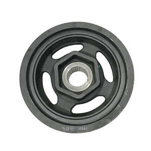 พูลเลย์สายพานวีของฮอนด้า รุ่น 13810-59B-003 ขนาดรู 50 มม. แบบร่องเดี่ยว ทำจากเหล็ก สำหรับเพลาข้อเหวี่ยง ใช้กับเครื่องยนต์ 1.5 ของรถยนต์ Accord, Civic, HRV และ CRV - Product Image 5