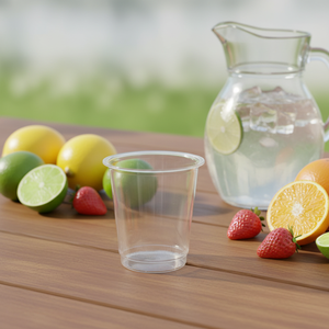 Vaso de Plástico Transparente de 6.09 oz, Vaso Desechable de <span class=keywords><strong>PP</strong></span> para Té de Burbujas, Vasos de Plástico Transparentes para Venta al por Mayor - Product Image 1