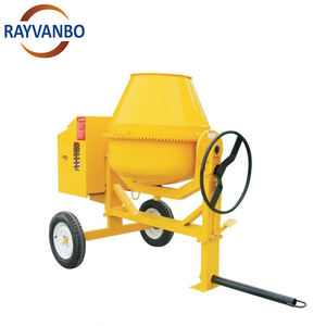 Betoniera a 2 Ruote con Motore a Benzina o Diesel, Macchina Miscelatrice per Cemento Autocaricante - Product Image 1