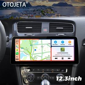 Lecteur vidéo de voiture 2Din, autoradio stéréo pour VW Golf 7 MK7 GTI 2011-2021, écran 12,3 pouces, Android 13, GPS, multimédia, Carplay, autoradio - Product Image 1